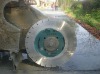 Circular saw blade for asphalt