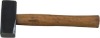 Club Hammer with Wooden Handle