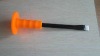 Cold Chisel With Orange Rubber Grip