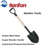 Cold Steel Round Point Shovel With FSC Wooden Handle