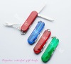 Coloful Mini Pocket gift knife in plastic handle