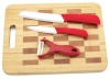 Color chef & utility knife set for gift