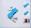 Colorful aluminum handle gift knife with bottle opener 9045A