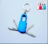 Colorful aluminum handle pocket knife with bottle opener 9047A