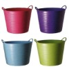 Colorful plastic household bucket for sale