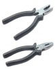 Combination pliers with blue/black handle