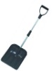 Compact double grip strong shovel with telescopic handle