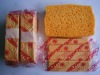 Compressible PVA sponges