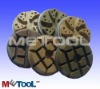 Concrete floor pads, polishing pads