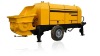 Concrete trailer pump