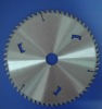 Conic shaped grooving saw blade