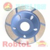 Continuous Rim with Norrow Slot Diamond Grinding Cup Wheel -- STPA