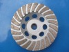 Continuous Turbo diamond cup wheel