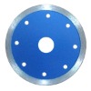 Continuous diamond saw blade