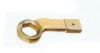 Copper alloy Striking Box Bent Wrench 6 Points , hand tools ,non sparking tools