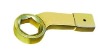 Copper alloy Striking Ring Bent Spanner 6 Points ,hand tools