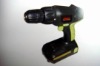 Cordless drill with lithium battery