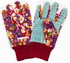 Cotton Garden Gloves with PVC dots