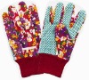Cotton Garden Gloves with PVC dots