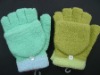 Cotton Jersey Gloves With Latex Coating