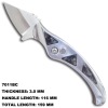Craft Aluminum Handle Head Lock Knife 7011BC