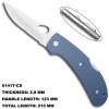Craft G10 Handle Backlock Knife 5141T-CS