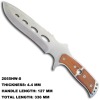 Craft Stainless Steel Blade Hunting Knife 2055HW-S