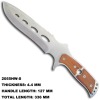 Craft Stainless Steel Blade Hunting Knife 2055HW-S