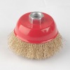 Crimped Steel wire Cup Brush