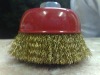 Crimped cup brush