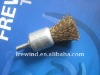 Crimped wire end brush