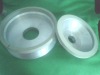 Cup and dish shaped diamond wheels