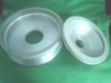 Cup and dish shaped diamond wheels