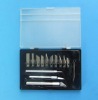 DK35011 Craft Knife Set,13 Pcs/set,Plastic box packing