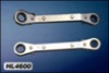 DOUBLE RATCHET OFFSET RING SPANNER