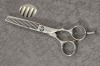 Damascus steel Scissors 2AA-6030