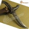 Dark Horse Stainless Steel Straight Knife DZ-982