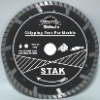 Deep teeth turbo small diamond blade for Chipping-free cutting marble----STAK
