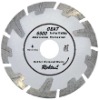 Deep tooth segmented diamond Saw blade for fast cutting abrasive material