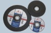 Depressed center resin bonded grinding wheel