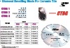 Diamond Bevelling Blade for Ceramic Tile -- CTBG