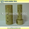 Diamond Brazed Finger Bit for Marble