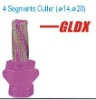 Diamond Core Drilling Bits for Glass--GLDX