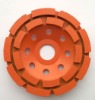 Diamond Double Row Cup Wheel