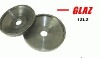 Diamond Taper Cup Wheel with Continuous Rim Band (Bando)---GLAZ