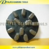Diamond abrasive grinding and polishing wheel