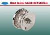 Diamond brazed hand profile wheel