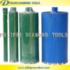 Diamond core bits for reinforced concrete - wet drilling tools