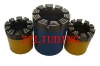 Diamond core drill bit