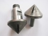 Diamond countersink bit for amending the edge of glass